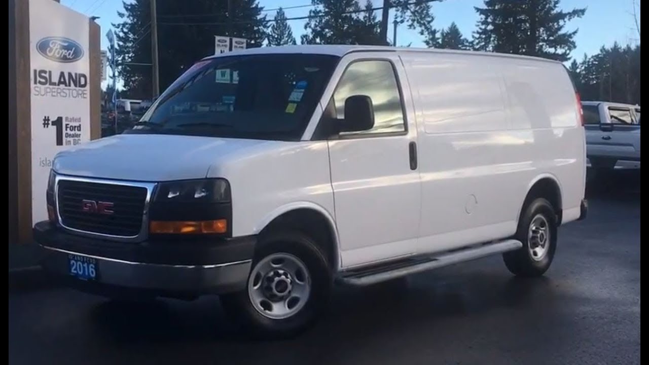 2016 GMC Savana Cargo Van W/ Running Boards, Privacy ...