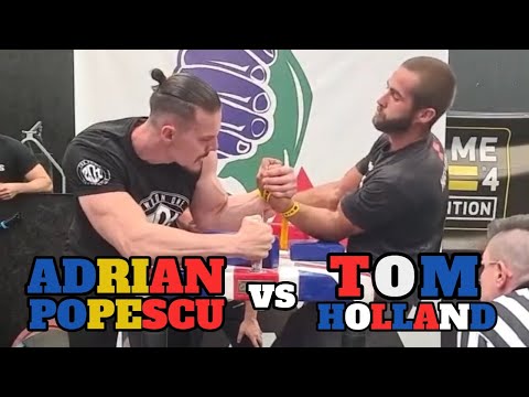 Tom HOLLAND vs Adrian POPESCU at PAA ARMWRESTLING BATTLE ROYALE