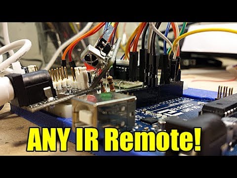 How to use any Infrared remote with Arduino