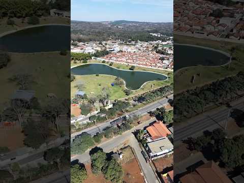 passeio de drone sobre os principais pontos da cidade de Pains MG