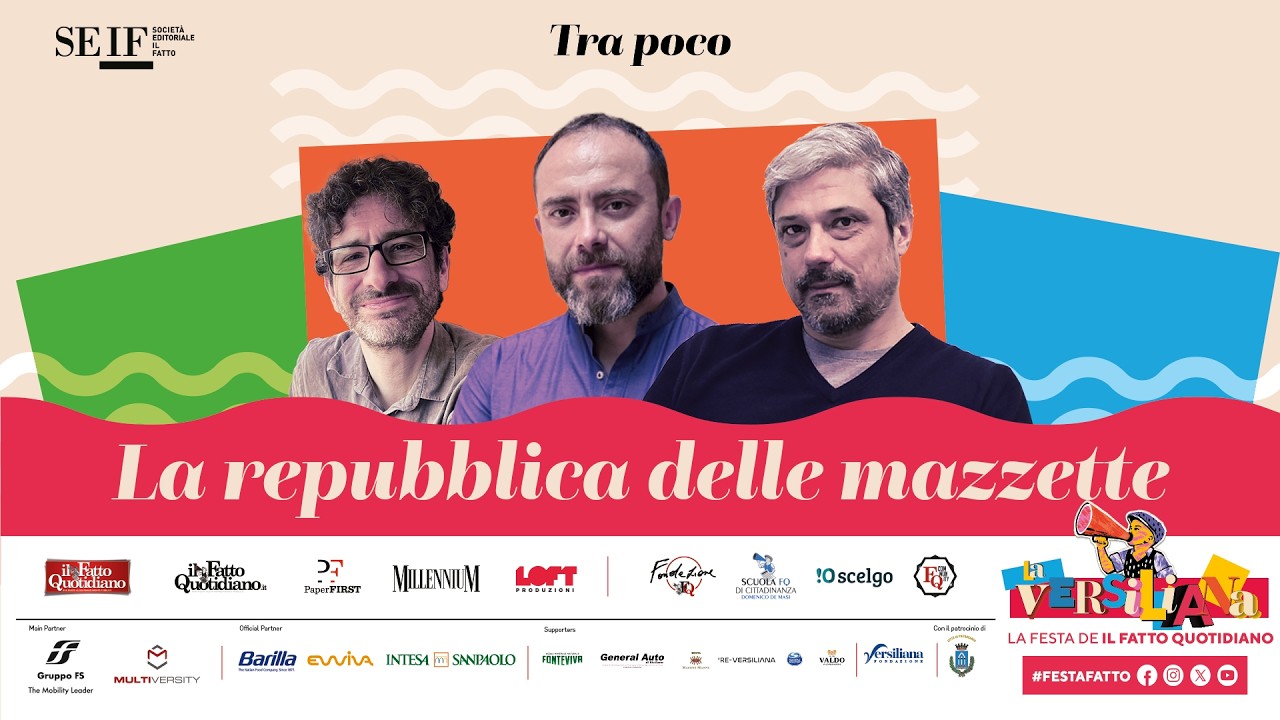 La Repubblica delle mazzette, la presentazione del libro di Bisbiglia e Grasso
