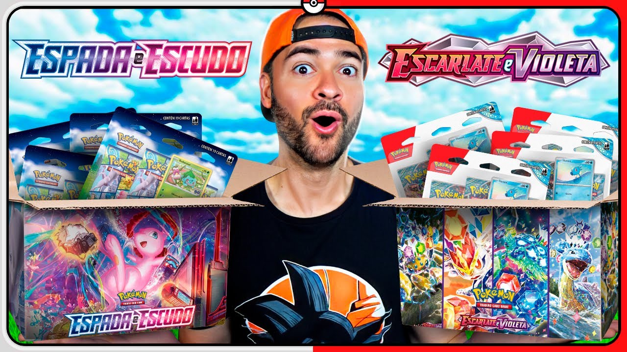 Abri MUITA CARTA POKÉMON de ESPADA/ESCUDO vs ESCARLATE/VIOLETA