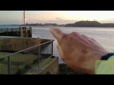 Strangford Ferry from Portaferry to Strangford Lough in Co Down Northern Ireland on the 06/11/2025.