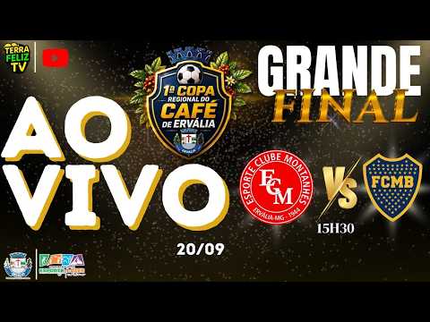 🔴 AO VIVO | GRANDE FINAL DA COPA REGIONAL DO CAFÉ DE ERVÁLIA 20/09/2026 🔴