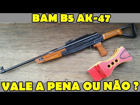 BAM B5 AK-47 carabina de pressão LINK ONDE COMPRAR NA DESCRIÇÃO DR SINCERO