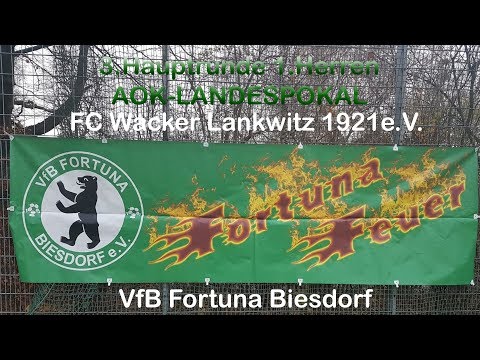[AOK-Landespokal 1.Herren/3.Hauptrunde]   FC Wacker Lankwitz 1921   - VfB Fortuna Biesdorf
