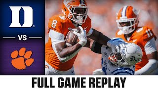 Duke vs Clemson Full Game Replay | 2025 ACC Football