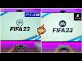FIFA 23 (PS4 PRO Vs PS5)