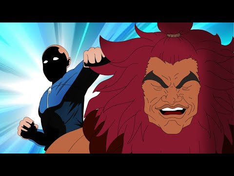 Yujiro Hanma VS One Punch Man Saitama Pt. 3 [Fan Animation]