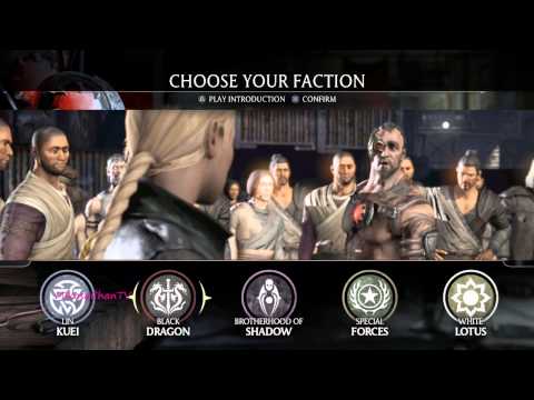 Mortal Kombat X - Faction Choice (Walkthrough/Gameplay)