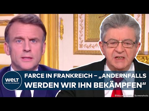 FRANKREICH: "Bis zum Ende!" – Emmanuel Macron attackiert Opposition nach Sturz der Regierung