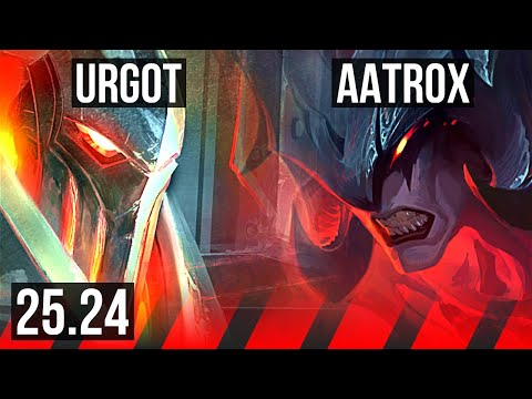 URGOT vs AATROX (TOP) | KR Master | 25.24