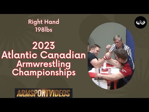 2023 Atlantic Canadian Championships - Right Hand 198lbs