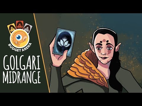Budget Arena: Golgari Midrange - 10 Rare, 3 Mythic (Standard, Magic Arena)