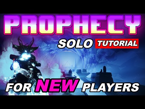 New Player TUTORIAL - How ANYONE Can Solo Prophecy Dungeon In Rite Of The Nine - Destiny 2