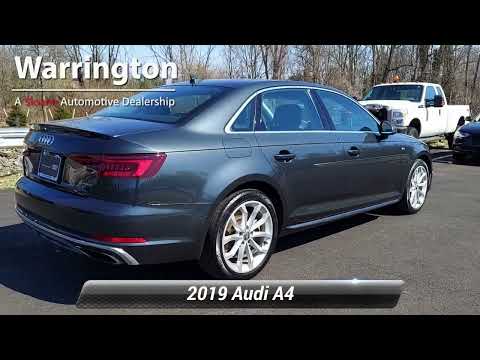 Certified 2019 Audi A4 Premium, Warrington, PA 3202891