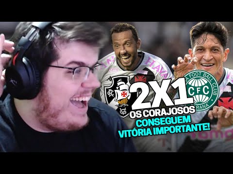CASIMIRO REAGE: VASCO 2X1 CORITIBA PELA 30ª RODADA DA SÉRIE B 2021 | Cortes do Casimito
