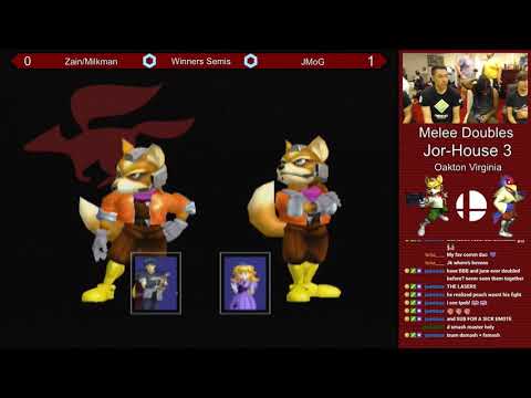 Zain/Milkman vs JMoG - JorHouse 3 Doubles - Winners Semis