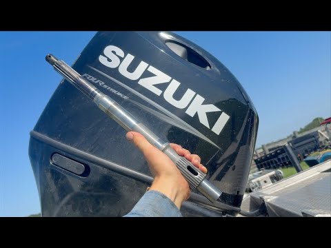 Suzuki 150 Outboard Prop Shaft Replacement ￼