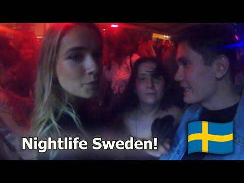 Night Life In Sweden! Swedish summer (2024)