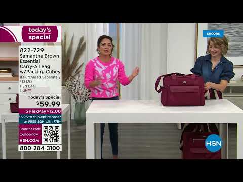 HSN | Samantha Brown Luggage Collection 02.28.2023 - 04 AM