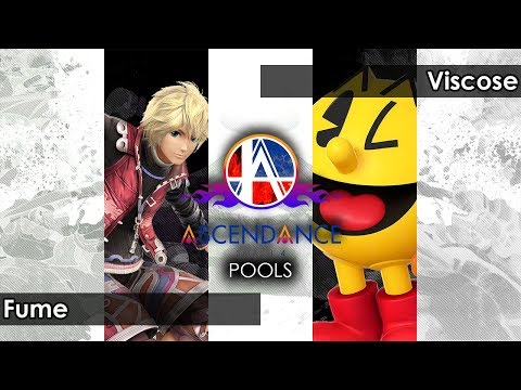Smash 4: Fume (Shulk) V OVR | Viscose (Pacman/Mii Fighter) - Ascendance 61 Tournament SSB4
