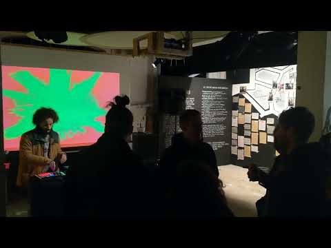 Tendrils, Unit31 Unfolded exhibition, Wonky Logic 2, interactive AV ~ project @ epok.tech, Unit31