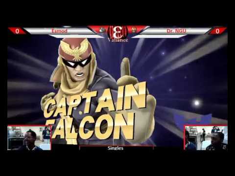 Valiance Epsilon    Esmod Yoshi,Diddy Kong vs LGN Dr NGU Captain Falcon   WR2  Smash 4 Wii U