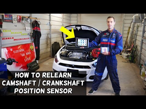 HOW TO RELEARN CRANKSHAFT POSITION SENSOR, CALIBRATE CAMSHAFT POSITION SENSOR