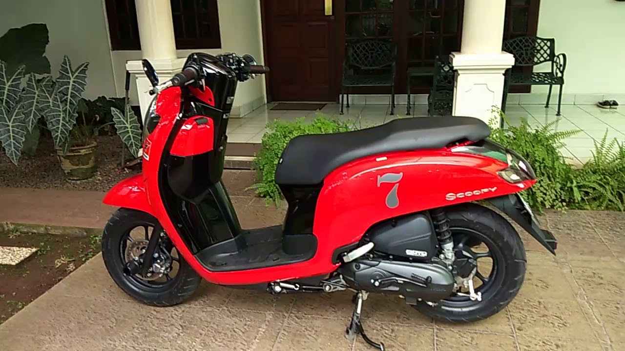 Modifikasi New Scoopy 2017 Hemat Biaya YouTuby Watch