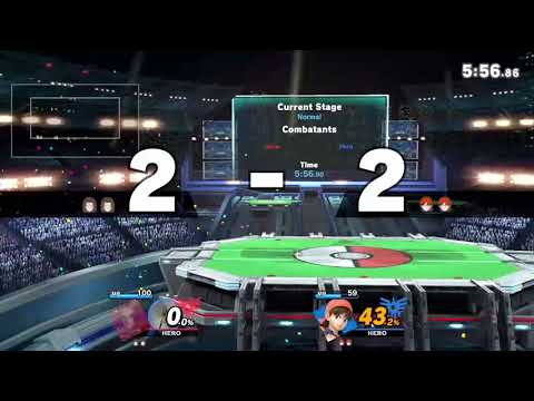 Edgeguarding with Hero be like: