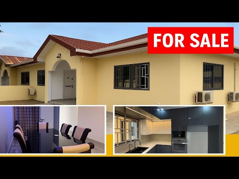 Affordable Partially Furnished 3 Bedroom House for Sale – Devtraco Courts Estate, Tema Community 25🏡