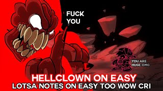 Cover art for Hellclown but SUPER easy