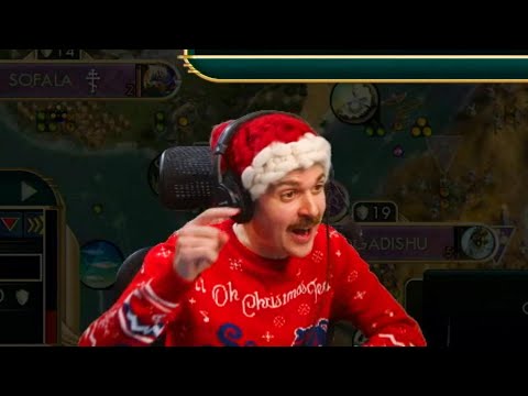 CIV SALT & STRATEGY! - Jingle Jam 2023 Best Bits