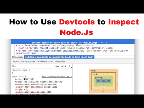How To Inspect Or Debug Node Js Code Node Js Devtools Inspect Node Js Code Debug Node Js Code