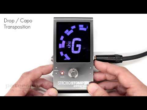 StroboStomp HD Video Instruction Manual - 8 - Drop Capo Transposition