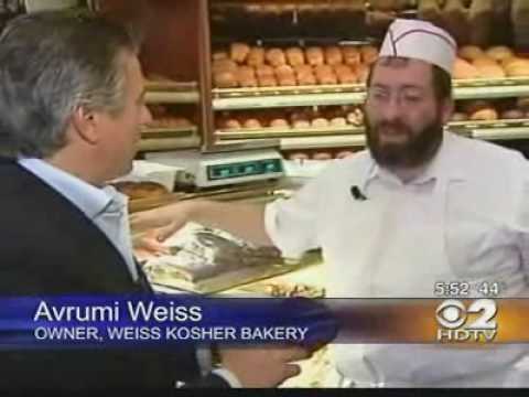 Weiss bakery in Boro Park on Wcbstv Channel 2