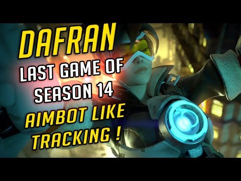 Last game of season 14 Aimbot like tracking on tracer !!