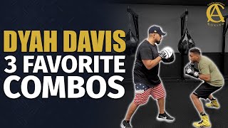 Dyah Davis 3 Favorite Combo's! [ Pro Boxing Tips ] video