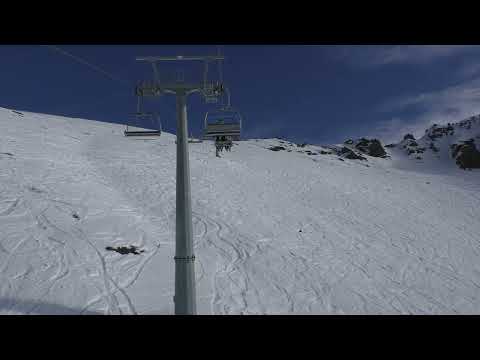 (29/12/2022) Risalita integrale seggiovia CCM "Crete" - Montgenèvre (France)