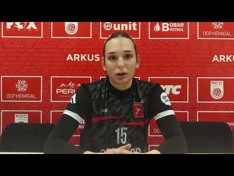 Najava 18. kola ARKUS lige (žene) - igračica ekipe Bor - RTB - Sujić Isidora