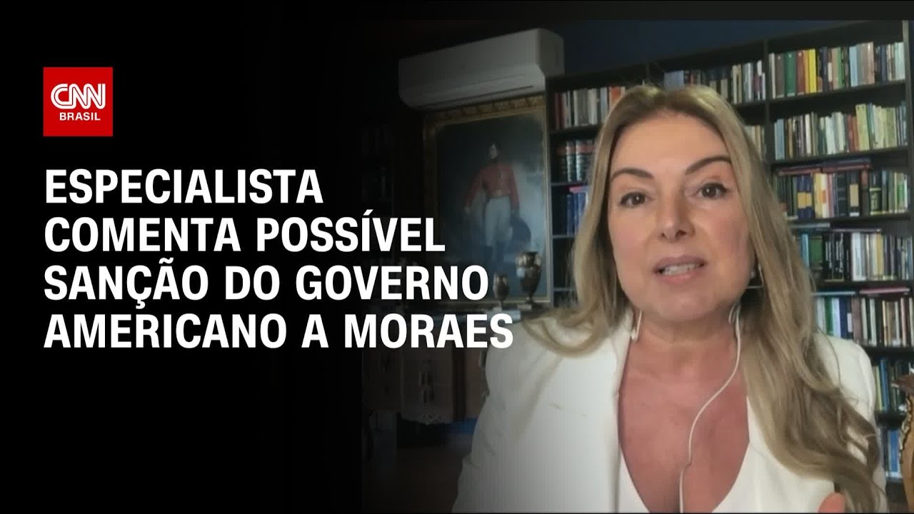 Sanção a Moraes: Penalidades seriam administrativas, diz especialista | AGORA CNN