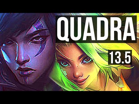 APHELIOS & Thresh vs ZERI & Rakan (ADC) | Quadra, Rank 10, Legendary | KR Challenger | 13.5