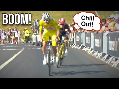 ANNOYED Tadej Pogacar Shows Vingegaard a REAL ATTACK | Tour de France 2025 Stage 10