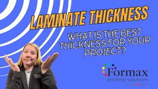 Selecting the Ideal Laminate Thickness for Your Project: A D
