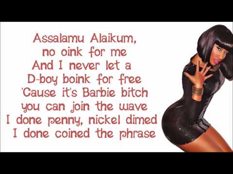 Nicki Minaj - Roger That Verse Lyrics Video