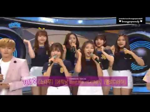160717 Inkigayo GFRIEND singing SONAMOO I Like U Too Much
