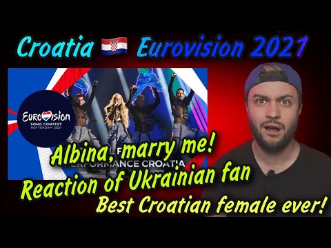 UKRAINIAN DUDE REACTS TO Albina - Tick-Tock -Croatia - Eurovision 2021:SHE STOLE MY GYPSY HEART!