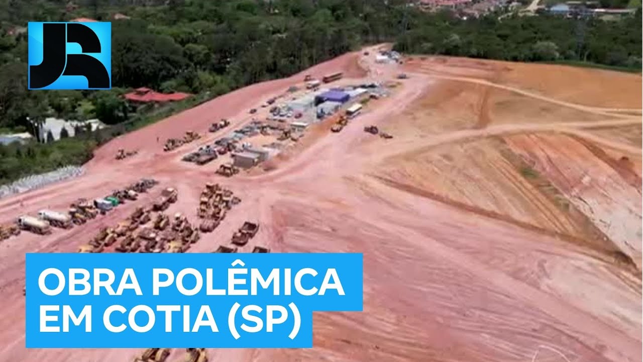 Obra em Cotia (SP) é embargada pela Justiça após denúncias de irregularidades