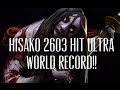 Killer Instinct WORLD RECORD Hisako 2603 Hit Ultra Combo